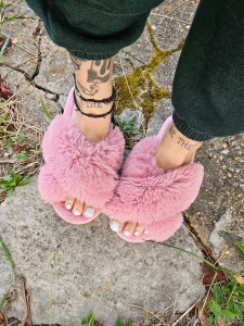 My favorite fuzzy slippers lt 3 part 2