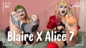 Blaire x alice collab 7 bundle- contains armpit fuck bi loving clowns