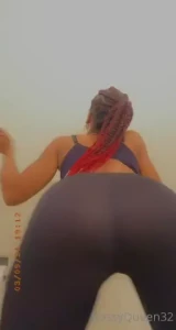 Decided to shake some ass before a shower