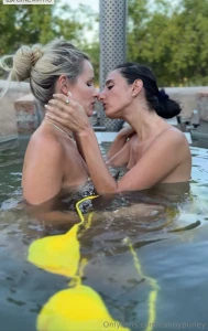 Warning hottest kissing video you will ever see in a hot tub watch me