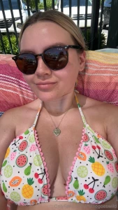 I love going out in the sun