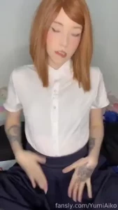 Cosplay fyp egirl ahegao blond cutie petite smalltits young babyface part 39