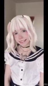Cosplay fyp egirl ahegao blond cutie petite smalltits young babyface part 14