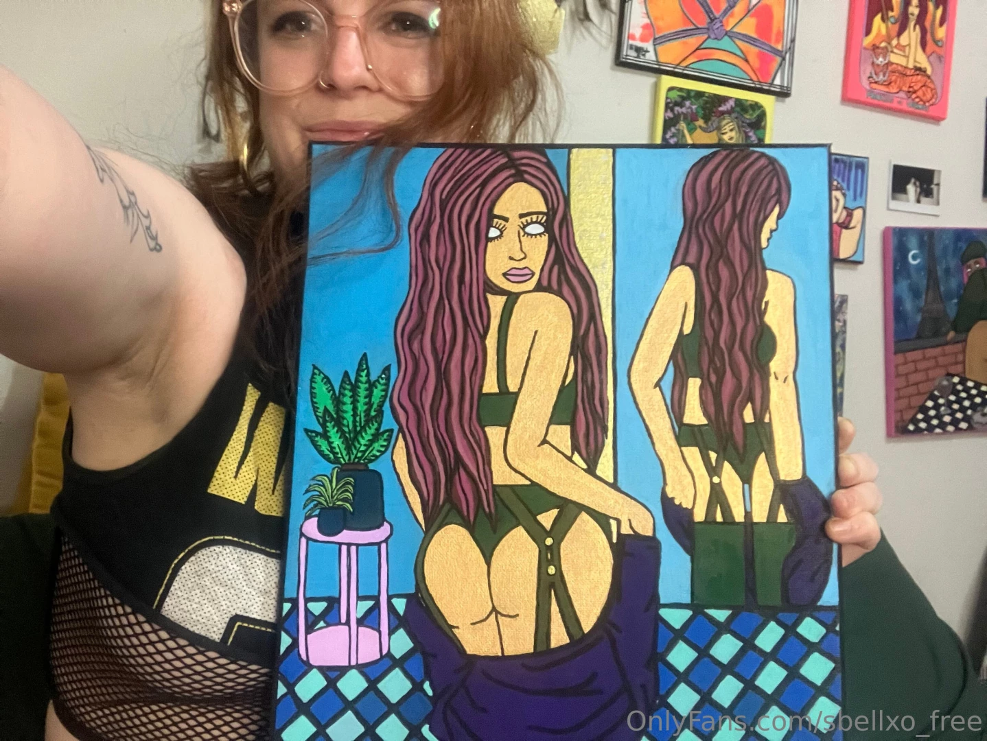 Buy some art i ll show you my boobs 
