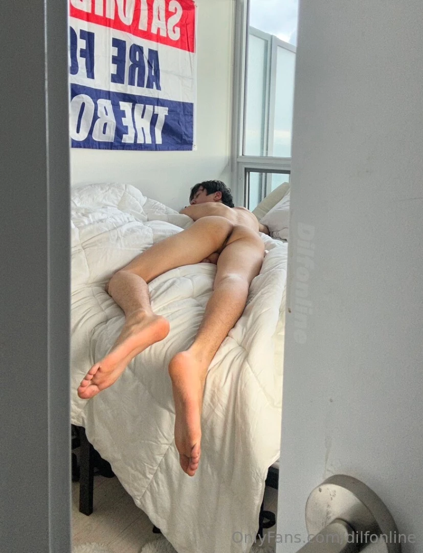 What would you do if you caught your bro sleeping like this 