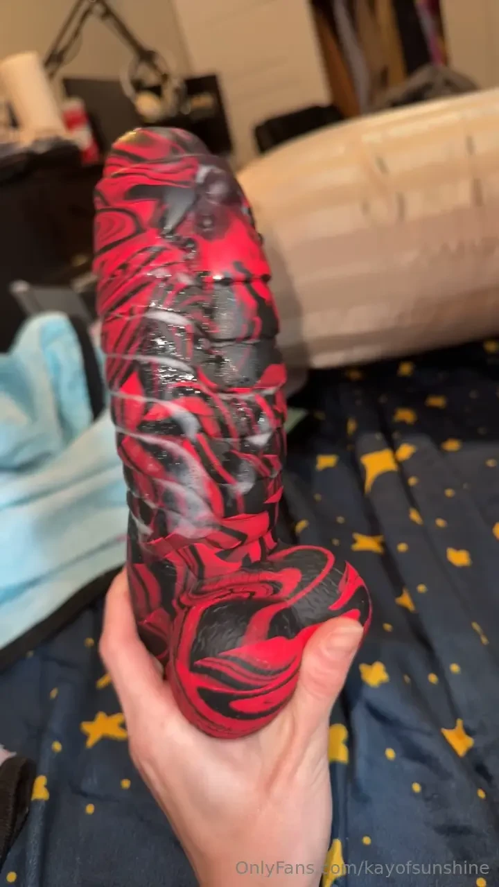 It doesn t take long for me to cream all over my biggest toy would you 