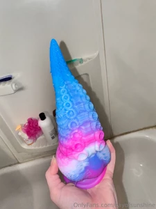 Woke up tired but horny as fuck so i played with my tentacle and wand