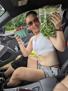 Pick some berries and the peas cum to mine for dinner onlyfans com