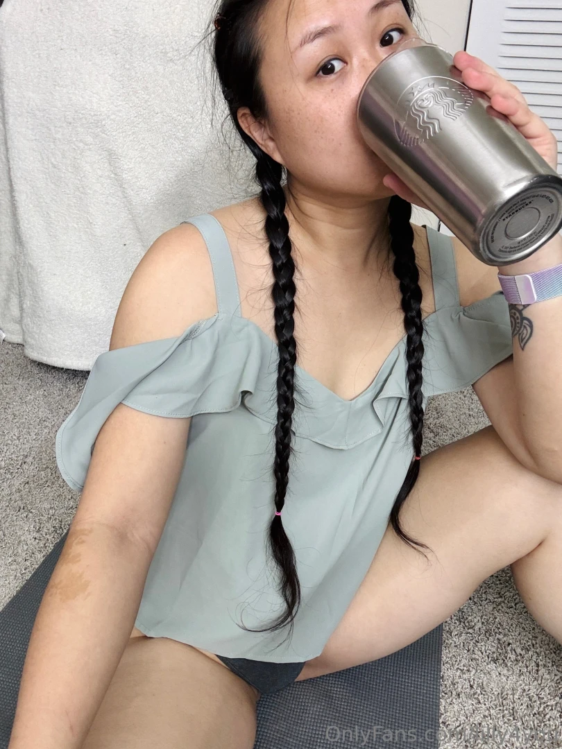 Drink more water coz we will need it later 