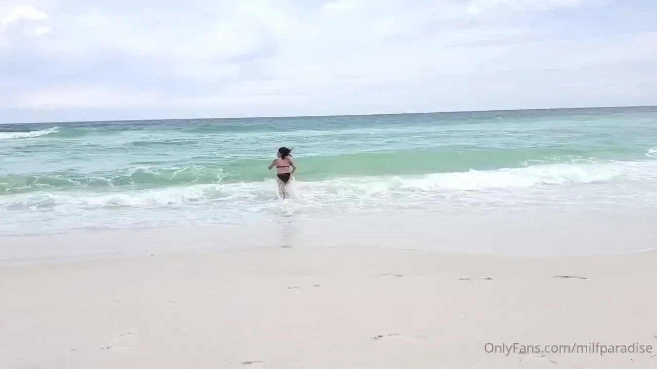 Taking a dip in the gulf 