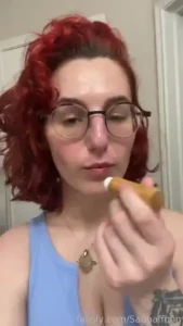 Sorry i look like booty but my first chapstick came out perfect it s
