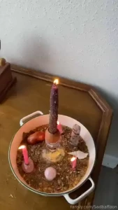 Fertility spell for a supporters sister was so honored to do this it s