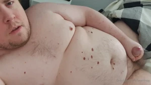Relaxing in bed on a day off
