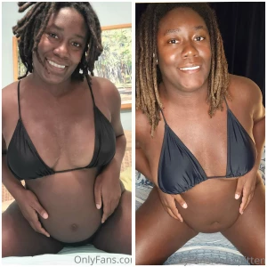 Black swimsuit 1 year ago vs now part 5