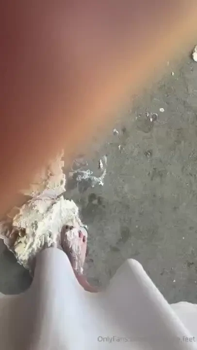 And now its your turn to clean our feet up 