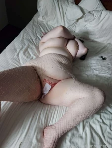Possessiveness is so sexy don t you think pale chubby fishnets