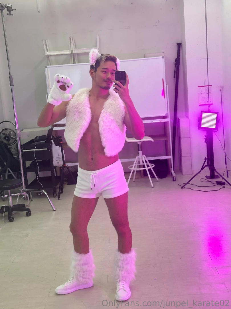 A behind-the-scenes shot from a certain filming location it s no 