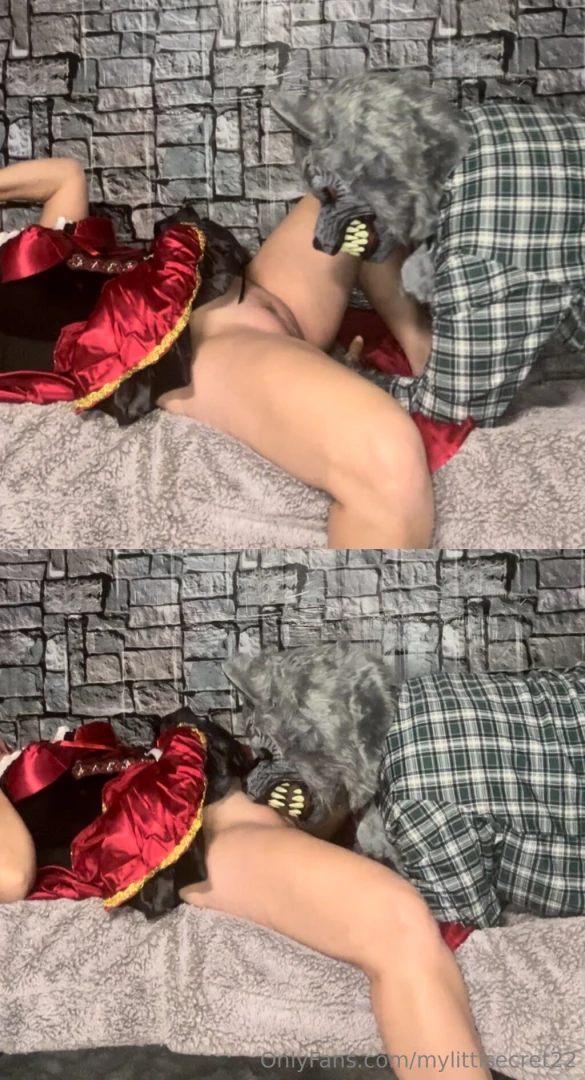 The better to eat you with the wolf shouted as he threw little red 