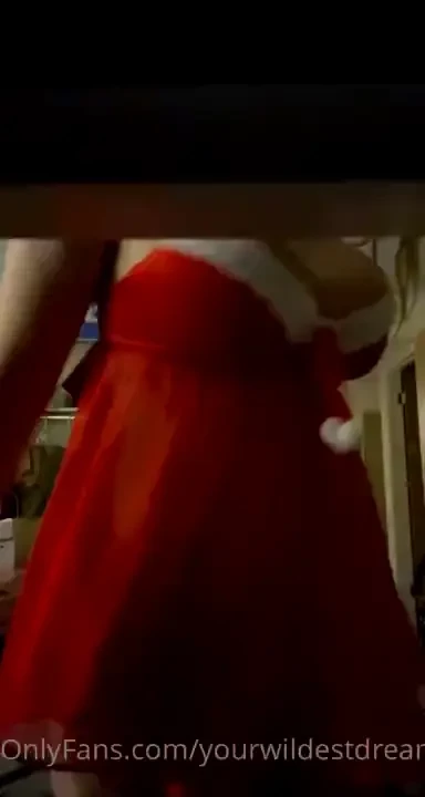 Look at my cute little christmas fit for tonight 