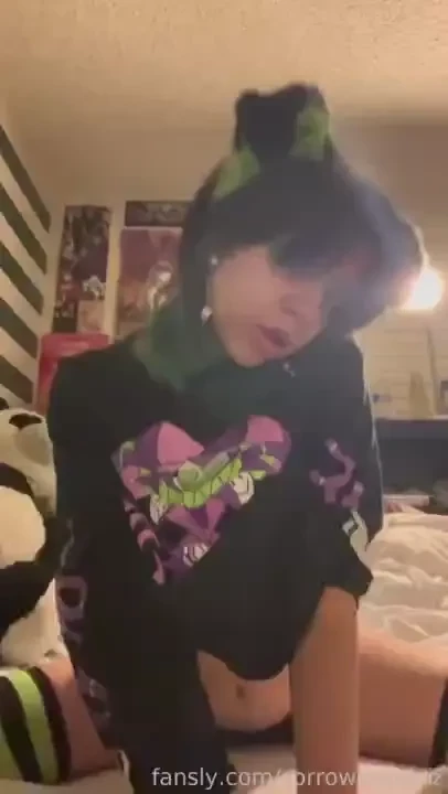 Just a horny puppy video tried using my bigger dildo but honestly part 1 