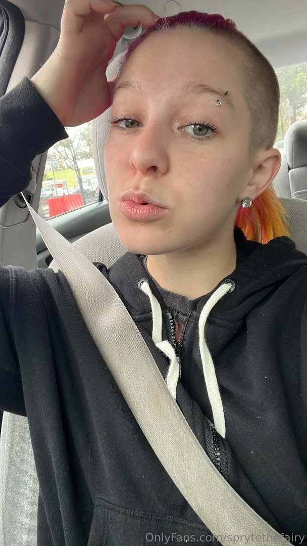 Brand new fairy outfit and hair just had to try it on what do we think 