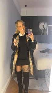 Coat on or off classy and cheeky at the same time right part 1