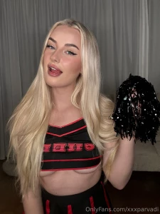 Would you fuck me in my cheerleader outfit part 1