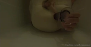 Someone got caught being naughty in the bathtub watch the new video