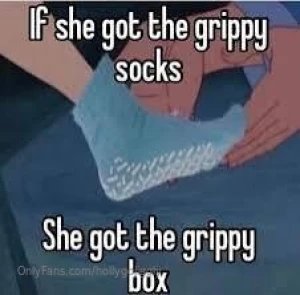 Grippy socks grippy box part 4