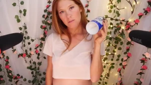 Experimenting with my shirt amp body asmr