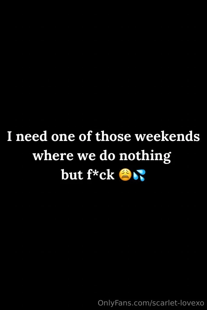 My weekend begins in 5 4 3 2 1 