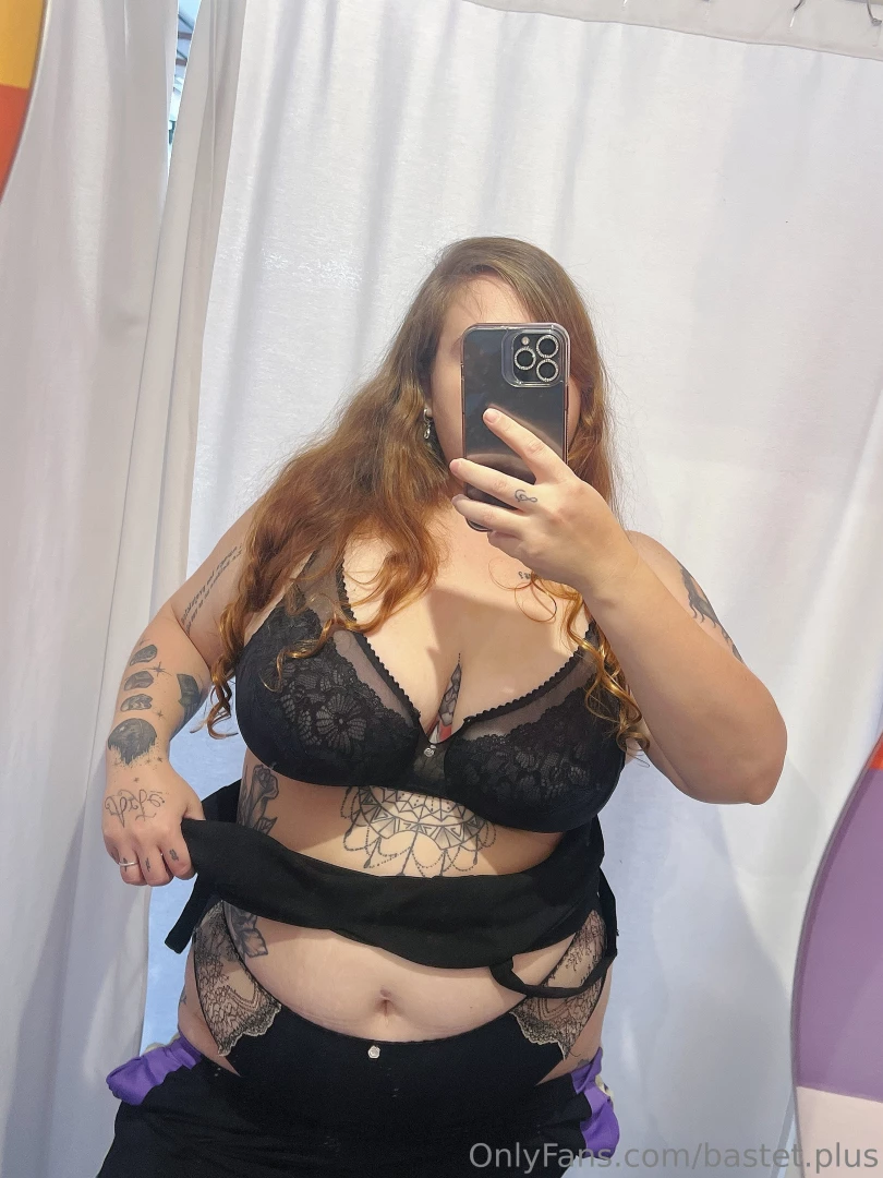 Trying out these big bras is a workout in itself 