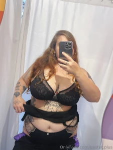 Trying out these big bras is a workout in itself