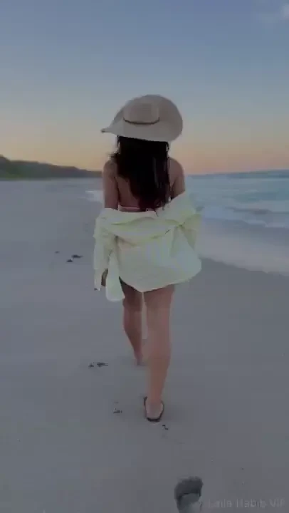 Pov a day at the beach with laila multiple-clip compilation part 1 