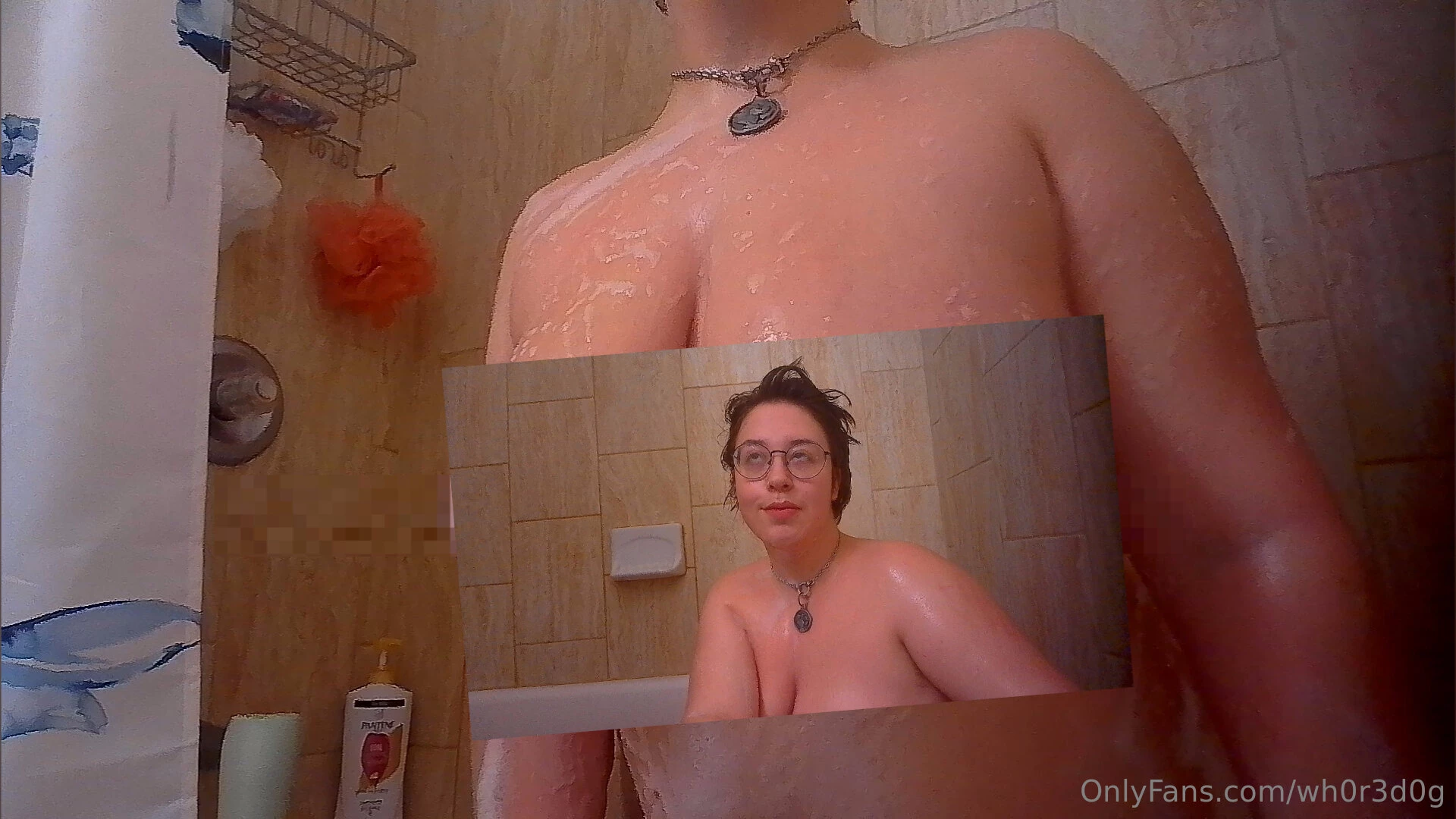 Wanna watch me get all soapy wanna watch my titties bounce up and down 