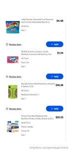 Ok here is most of the food ive bought so far im missing 3 orders of part 1