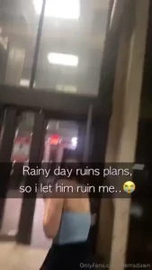 I hope your night went better then mine rain unfortunately canceled my