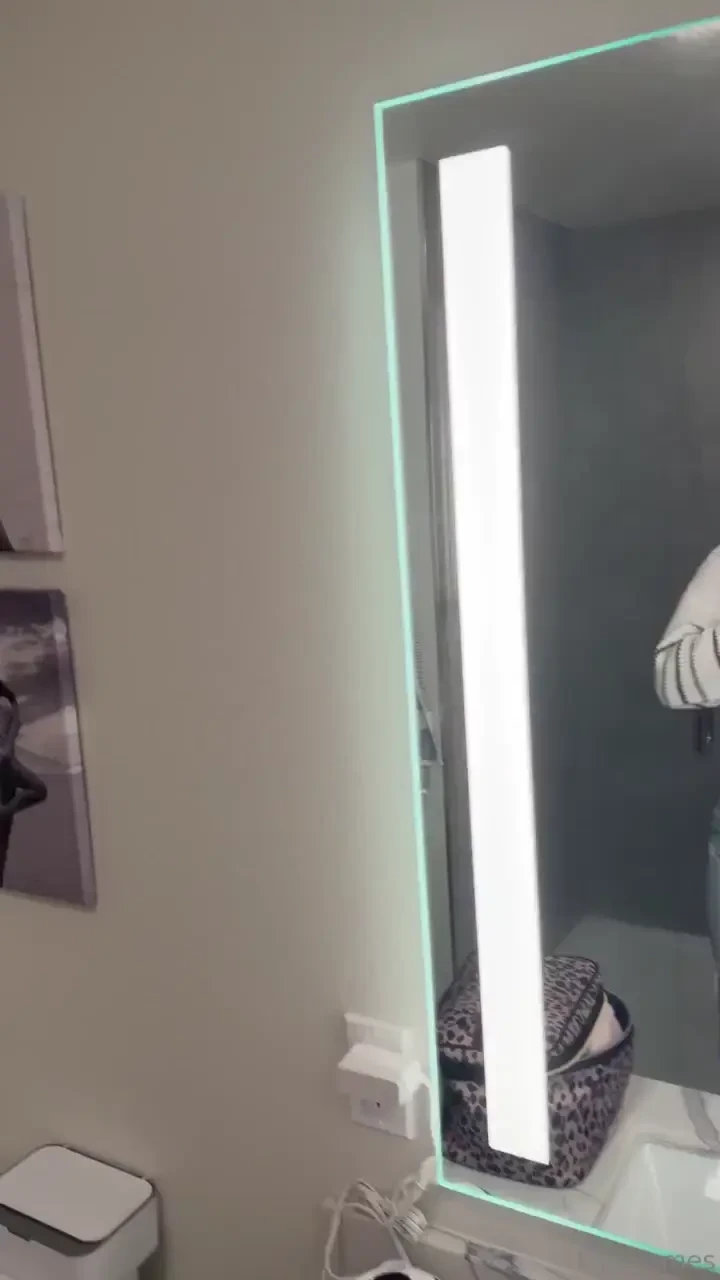 I walked into emma s bathroom yesterday and noticed myself on the wall 