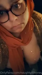 Goodnight titty drop from your favourite hijabi honey