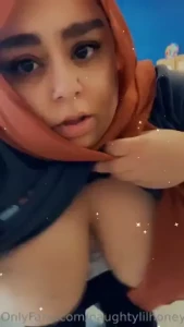 Teasing hijabi slut at work hehe part 5