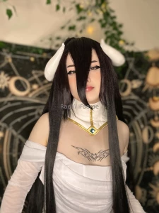 Albedo try in with makeup and wig styled at long last lt 3 part 3