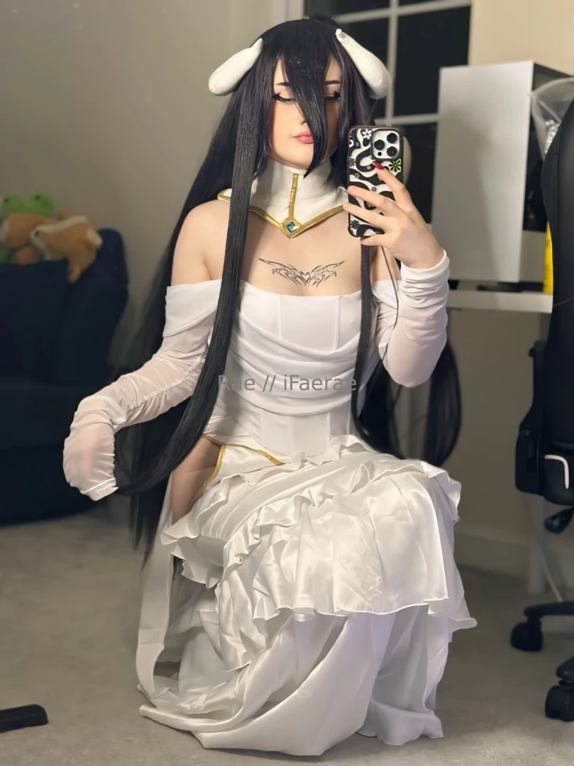 Albedo try in with makeup and wig styled at long last lt 3 part 4 