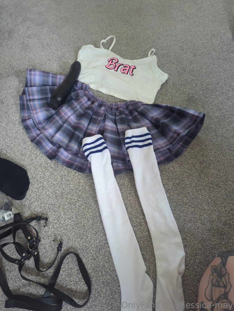 Filming some new stuff tonight one includes this outfit and toy and 