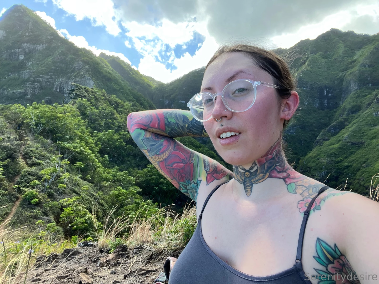 This was a difficult hike part 1 