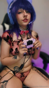 Gamer girl won for my next outfit on bluesky so here she is part 1