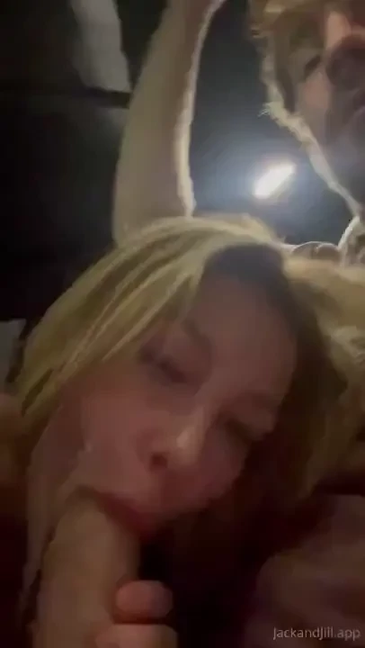 Shitty quality road head video after our dinner date this evening 