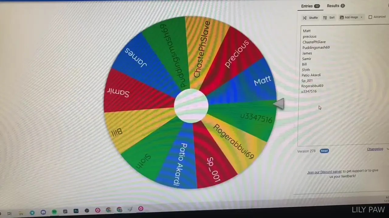 Good evening congratulations to the winners of the lottery video of 