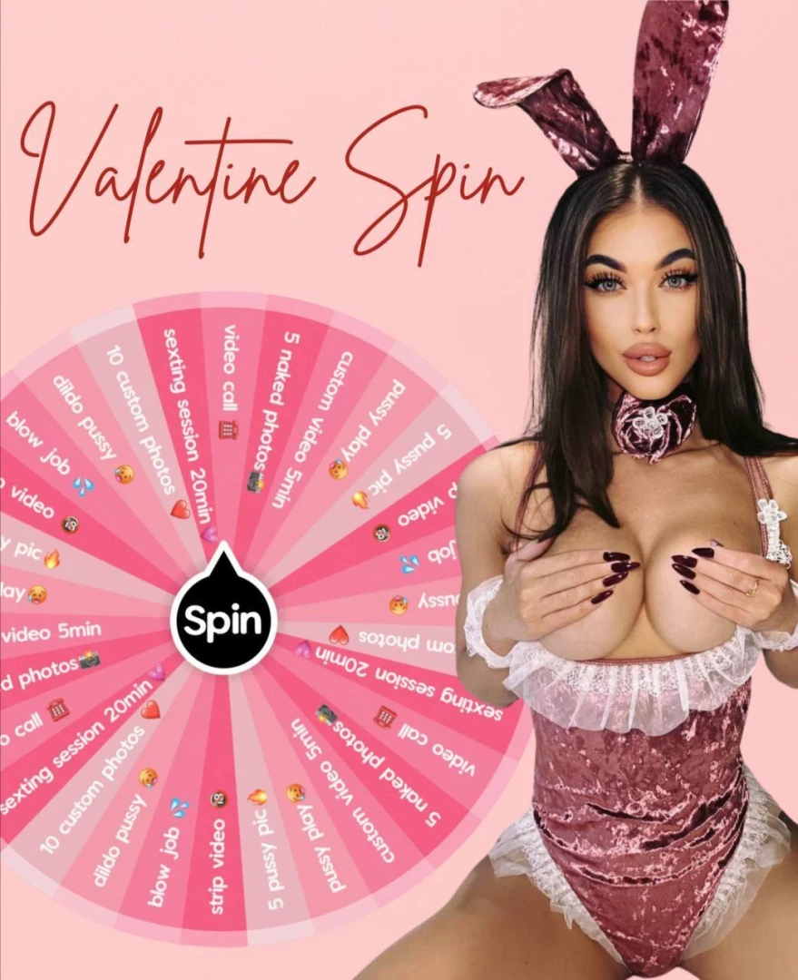 Lucky valentine spin let s make this valentine s day unforgettable i 