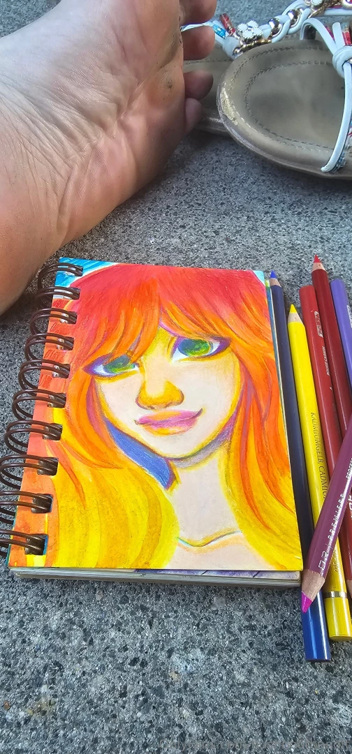 Hello there here is a pic of an artwork i ve been doing i hope you don 