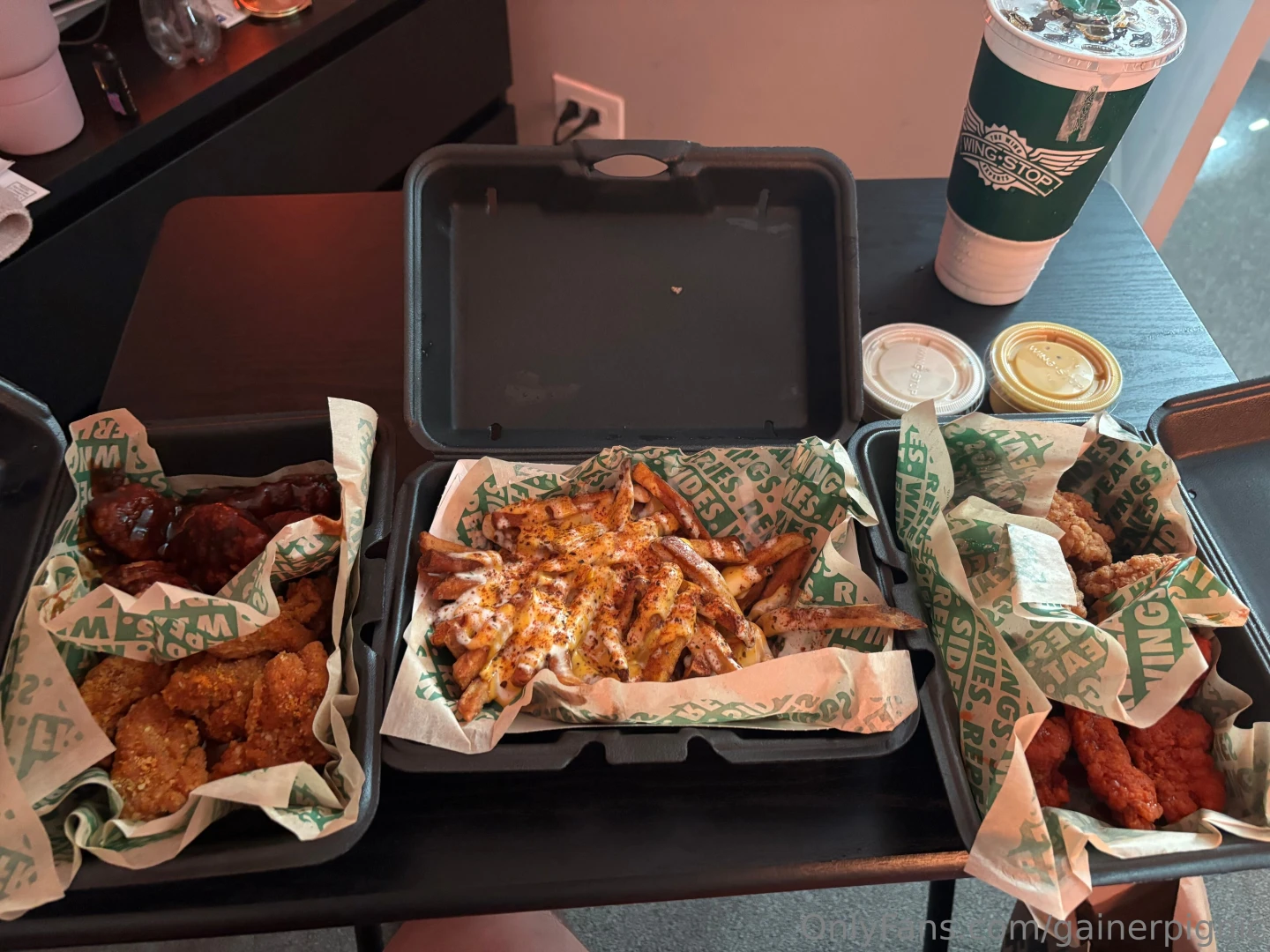 Had all this and a few pupusas and a quesadilla before dessert part 1 